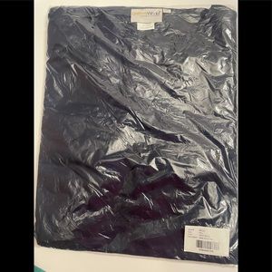 Mens Uniform Works Navy Blue Scrub Top 6XL-New